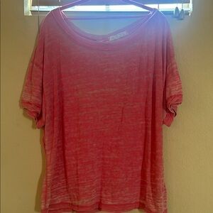 We The Free Coral Short Sleeve Tee